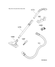 Схема №1 T2.6 с изображением Ручка для пылесоса Aeg 1099156018