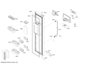 Схема №4 SXSVZFCPS с изображением Дверь для холодильника Bosch 00714780