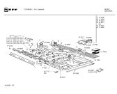 Схема №1 T2740N0EU с изображением Панель управления для электропечи Bosch 00215656