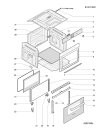 Схема №2 FNG36SL (F074156) с изображением Дверца для плиты (духовки) Indesit C00285681