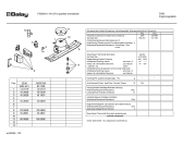 Схема №2 F6560/01 с изображением Крепеж для холодильной камеры Bosch 00296869