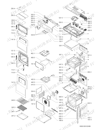 Схема №1 AKZ 161/IX/01 с изображением Кнопка для плиты (духовки) Whirlpool 481241278848