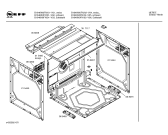 Схема №1 B1646W0FN с изображением Панель управления для плиты (духовки) Bosch 00359966
