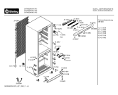 Схема №3 3KF4830A с изображением Амортизатор для холодильной камеры Bosch 00181779