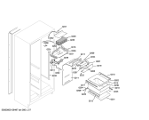 Схема №4 RX496290 с изображением Переключатель для холодильника Bosch 00614979