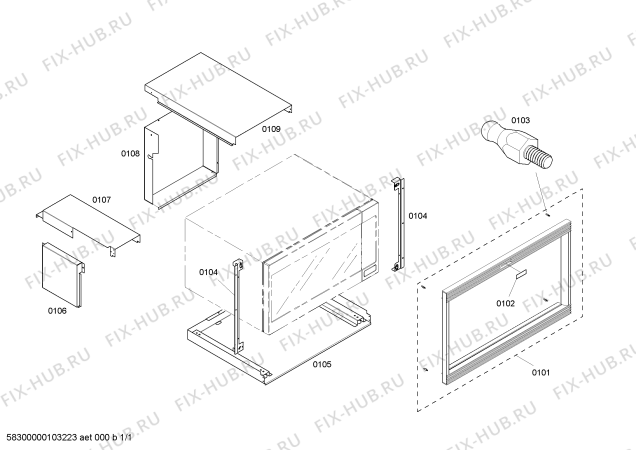Схема №1 MT27BB Trim Kit с изображением Скоба для духового шкафа Bosch 00416792
