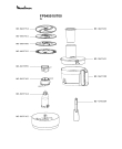 Схема №4 FP545510/700 с изображением Защёлка для кухонного комбайна Moulinex MS-8030000735