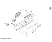Схема №5 SGU45N35EU с изображением Панель управления для электропосудомоечной машины Bosch 00706304