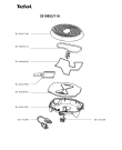 Схема №1 RE110012/11A с изображением Тэн (нагреватель) для гриля Tefal TS-16850111