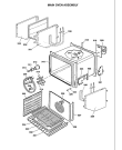 Схема №1 E530EE (F032659) с изображением Клавиша для плиты (духовки) Indesit C00224796