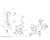 Схема №4 SMI50E56EU с изображением Силовой модуль запрограммированный для посудомойки Bosch 00750147