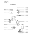 Схема №2 EA829D10/70I с изображением Блок управления для электрокофеварки Krups MS-5884036