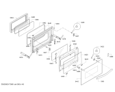 Схема №2 3HB469NC с изображением Фронтальное стекло для духового шкафа Bosch 00689891
