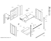 Схема №2 U17M52S3GB с изображением Панель управления для духового шкафа Bosch 00745019