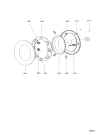 Схема №4 WA 4056 с изображением Емкоть для порошка для стиралки Whirlpool 481241888986