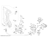 Схема №4 1KDW64017U с изображением Силовой модуль запрограммированный для электропосудомоечной машины Bosch 00750503