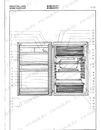 Схема №6 IK095017 с изображением Планка для холодильника Bosch 00098837