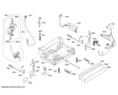 Схема №2 SMI85M15DE с изображением Передняя панель для посудомойки Bosch 00700493