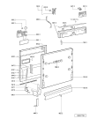 Схема №1 ADG 9520 с изображением Обшивка для посудомоечной машины Whirlpool 480140101772