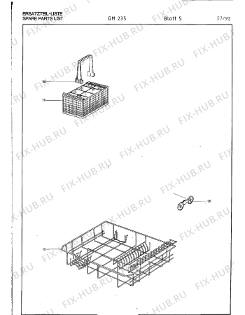 Взрыв-схема посудомоечной машины Gaggenau GM235110 - Схема узла 13