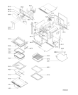 Схема №1 AKP 982 IX с изображением Рукоятка для плиты (духовки) Whirlpool 481249878228