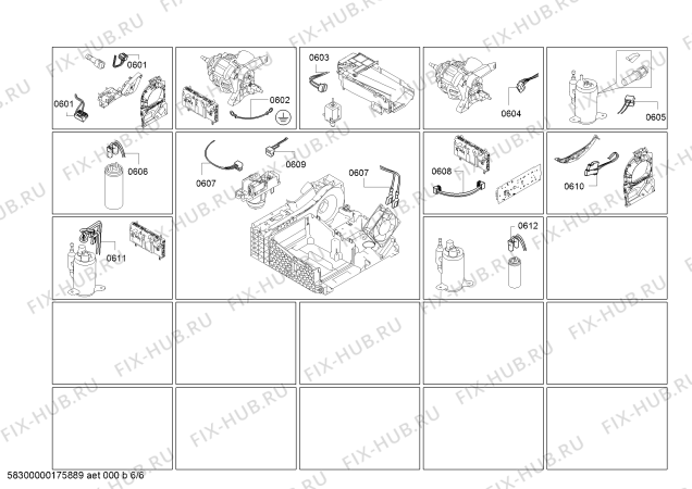 Схема №5 WTW862U1AT EcoLogixx 7 SelfCleaning Condenser с изображением Ручка для сушилки Bosch 00753053