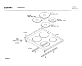 Схема №2 HS2402 с изображением Панель для плиты (духовки) Siemens 00117306
