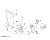 Схема №3 SMI59M05TI с изображением Силовой модуль запрограммированный для посудомойки Bosch 12007970