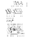 Схема №1 ARC 2910 с изображением Дверца для холодильной камеры Whirlpool 481241618833