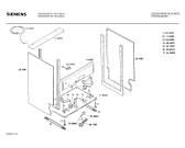 Схема №1 SN25909II с изображением Передняя панель для посудомойки Siemens 00282271