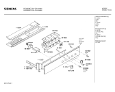 Схема №3 HE22220CC с изображением Панель для духового шкафа Siemens 00282075