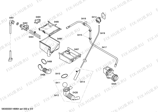 Схема №2 WAE20262TR с изображением Панель управления для стиралки Bosch 00679180