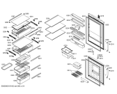 Схема №1 3KRP7966 с изображением Выдвижной ящик для холодильника Bosch 00703158