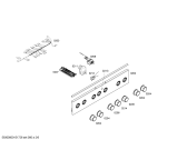 Схема №2 CH755320IL с изображением Переключатель для духового шкафа Bosch 00621821