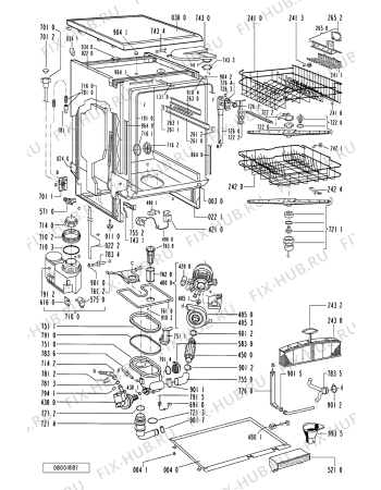 Схема №2 C 735 с изображением Микромодуль для посудомоечной машины Whirlpool 481221478369