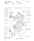 Схема №1 5065 V W с изображением Запчасть для духового шкафа Aeg 8996619131353