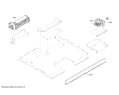 Схема №3 HBN5620UC с изображением Панель управления для плиты (духовки) Bosch 00479358