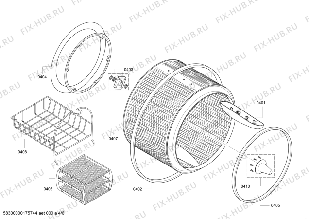 Схема №3 WT48Y718IT IQ890 selfCleaning condenser с изображением Силовой модуль запрограммированный для сушильной машины Siemens 00630900