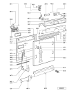 Схема №2 GVW930RVS/P01 с изображением Панель для электропосудомоечной машины Whirlpool 481245371251