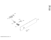 Схема №4 VVH31A3160 с изображением Панель управления для электропечи Bosch 00709215