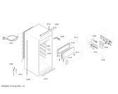Схема №2 KIL18E60 с изображением Поднос для холодильника Bosch 00434249