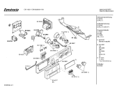 Схема №2 CW16030 CW1603 с изображением Панель для стиралки Bosch 00288197