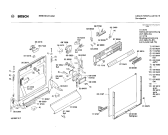 Схема №1 SMS7061 с изображением Передняя панель для посудомоечной машины Bosch 00272282