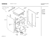 Схема №2 SN24609 с изображением Панель для посудомойки Siemens 00290502