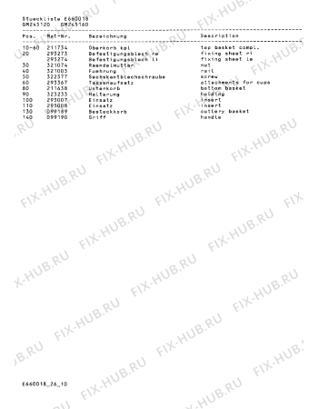 Схема №15 GM245160 с изображением Панель для посудомоечной машины Bosch 00099229