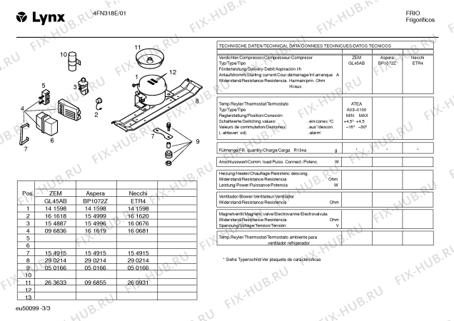 Схема №2 4FN318E с изображением Уплотнитель двери для холодильника Bosch 00213325