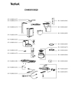 Схема №1 CI440810/9Q0 с изображением Сосуд для электрокофемашины Tefal FS-9100016595