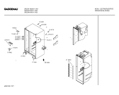 Схема №6 SK534163 с изображением Корпус для холодильника Bosch 00178136