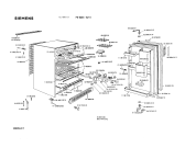 Схема №1 KU1818 с изображением Крышка для холодильной камеры Siemens 00080511