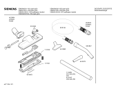 Схема №1 VS60A01ID, SUPER C 600 с изображением Крышка для пылесоса Siemens 00296287
